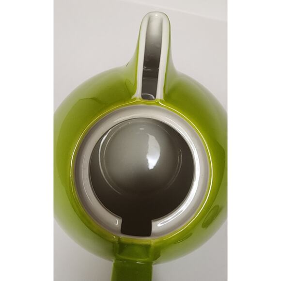 Tea Forte Pugg 24oz Ceramic Teapot Improved Stainless Tea Infuser & Lid - Picture 2 of 9